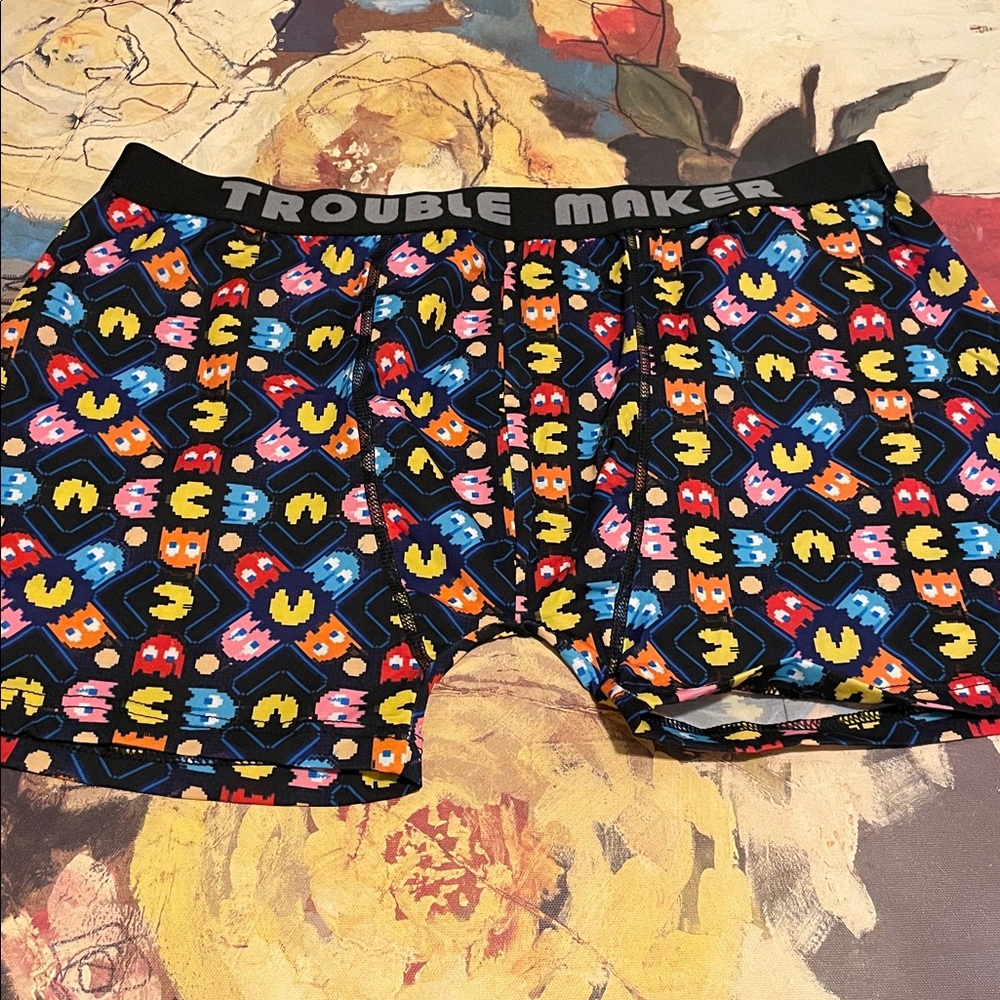 1 Pair of PAC-MAN Boxers
